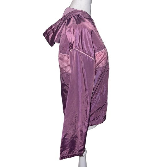 Y2K Nike Purple Windbreaker Half-Zip Jacket Sz Small - Picture 3 of 8